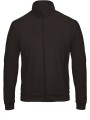 B&C Veste molleton zippée ID.206 noir personnalisable