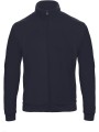 B&C Veste molleton zippée ID.206 bleu marine personnalisable