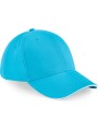 BEECHFIELD Casquette Athleisure - 6 panneaux surf blue/white personnalisable