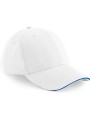 BEECHFIELD Casquette Athleisure - 6 panneaux white/bright royal personnalisable