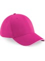 BEECHFIELD Casquette Athleisure - 6 panneaux fuchsia / blanc personnalisable