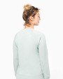 KARIBAN Damen Sweatshirt BIO-BAUMWOLLE Rundhalsausschnitt Raglanärmel Sweatshirt personalisierbar