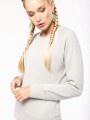 Sweat-shirts à personnaliser KARIBAN Sweat-shirt Bio col rond manches raglan femme 