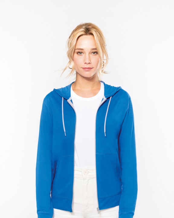 KARIBAN Lightweight Cotton Hooded Sweatshirt Sweatshirt personalisierbar