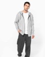 Sweat-shirt personnalisable KARIBAN Veste coton légère à capuche