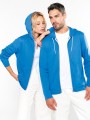 Sweat-shirts à personnaliser KARIBAN Veste coton légère à capuche 