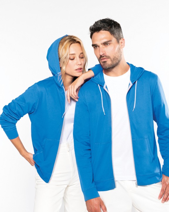 KARIBAN Lightweight Cotton Hooded Sweatshirt Sweatshirt personalisierbar