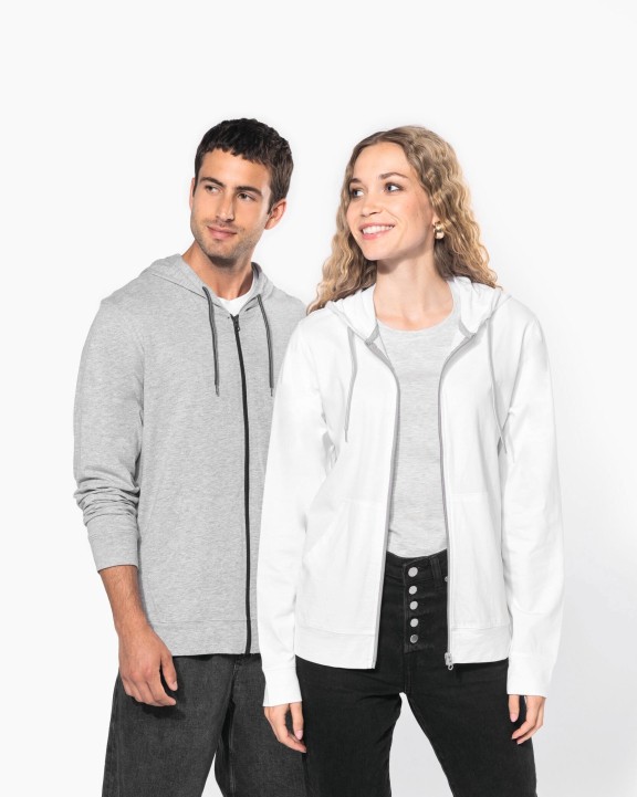 KARIBAN Lightweight Cotton Hooded Sweatshirt Sweatshirt personalisierbar