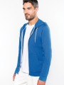Sweat-shirts à personnaliser KARIBAN Veste coton légère à capuche 