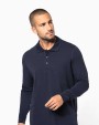 Polo personnalisable KARIBAN Polo piqué manches longues homme