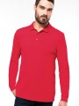 Polos à personnaliser KARIBAN Polo piqué manches longues homme 