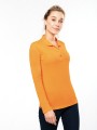 Polos à personnaliser KARIBAN Polo piqué manches longues femme 