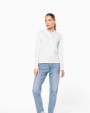 Polo personnalisable KARIBAN Polo piqué manches longues femme