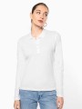 Polos à personnaliser KARIBAN Polo piqué manches longues femme 