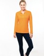 Polo personnalisable KARIBAN Polo piqué manches longues femme