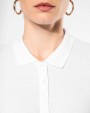 Polo personnalisable KARIBAN Polo piqué manches longues femme