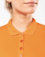 Polo personnalisable KARIBAN Polo piqué manches longues femme