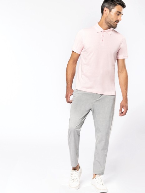 Polos à personnaliser KARIBAN Polo piqué manches courtes homme 