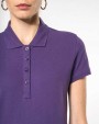 KARIBAN Damen Kurzarm-Poloshirt. Baumwollpiqué. Poloshirt personalisierbar