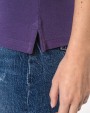 KARIBAN Damen Kurzarm-Poloshirt. Baumwollpiqué. Poloshirt personalisierbar