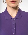 KARIBAN Damen Kurzarm-Poloshirt. Baumwollpiqué. Poloshirt personalisierbar