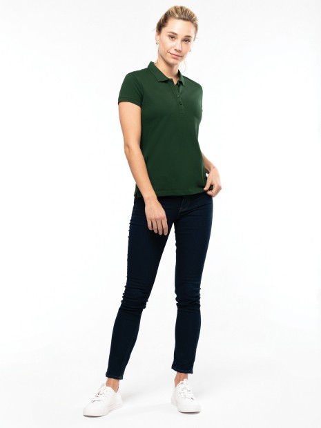 Polos à personnaliser KARIBAN Polo piqué manches courtes femme 