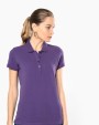 Poloshirt KARIBAN Piqué-damespolo korte mouwen voor bedrukking &amp; borduring