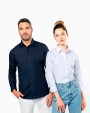 Chemise personnalisable KARIBAN Chemise popeline manches longues femme
