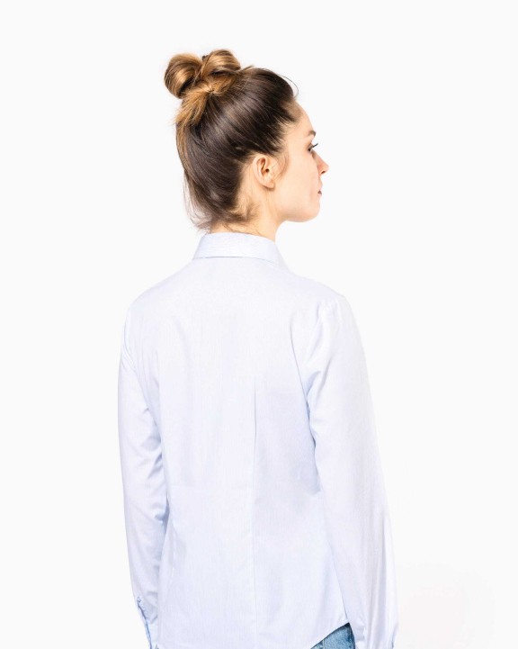 Chemise personnalisable KARIBAN Chemise popeline manches longues femme
