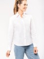 Chemises à personnaliser KARIBAN Chemise popeline manches longues femme 