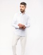 Hemd KARIBAN Herenoverhemd in popeline met lange mouwen voor bedrukking &amp; borduring