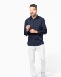 Hemd KARIBAN Herenoverhemd in popeline met lange mouwen voor bedrukking &amp; borduring