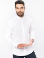 Chemises à personnaliser KARIBAN Chemise popeline manches longues homme 