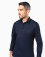 Chemise personnalisable KARIBAN Chemise popeline manches longues homme