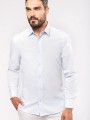 Chemises à personnaliser KARIBAN Chemise popeline manches longues homme 