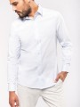 Chemises à personnaliser KARIBAN Chemise popeline manches longues homme 