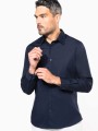 Chemises à personnaliser KARIBAN Chemise popeline manches longues homme 