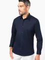 Chemises à personnaliser KARIBAN Chemise popeline manches longues homme 