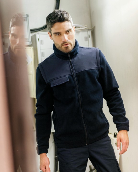 Laine polaire personnalisable WK. DESIGNED TO WORK Veste polaire manches amovibles homme
