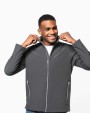 Softshell KARIBAN 2-laagse herensoftshelljas voor bedrukking &amp; borduring