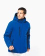 KARIBAN Herrenparka Softshell wattiert mit Kapuze Softshell personalisierbar