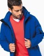 Softshell personnalisable KARIBAN Parka softshell doublée capuche homme