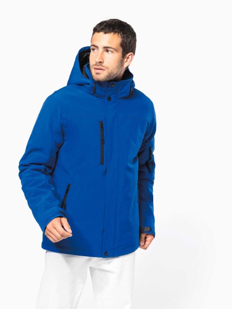 Softshells à personnaliser KARIBAN Parka softshell doublée capuche homme 