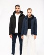 KARIBAN Herrenparka Softshell wattiert mit Kapuze Softshell personalisierbar