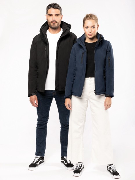 Softshells à personnaliser KARIBAN Parka softshell doublée capuche homme 
