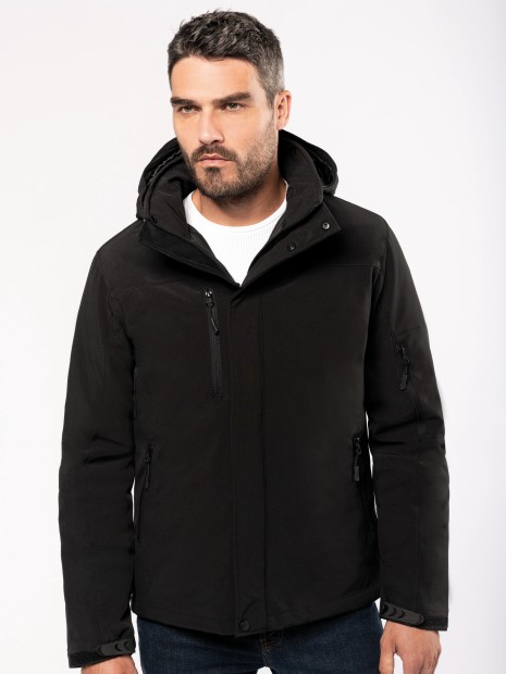 Softshells à personnaliser KARIBAN Parka softshell doublée capuche homme 