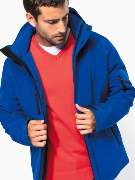 Softshells à personnaliser KARIBAN Parka softshell doublée capuche homme 