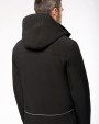 KARIBAN Herrenparka Softshell wattiert mit Kapuze Softshell personalisierbar