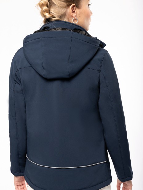 Softshells à personnaliser KARIBAN Parka softshell doublée capuche femme 