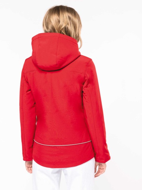 Softshells à personnaliser KARIBAN Parka softshell doublée capuche femme 